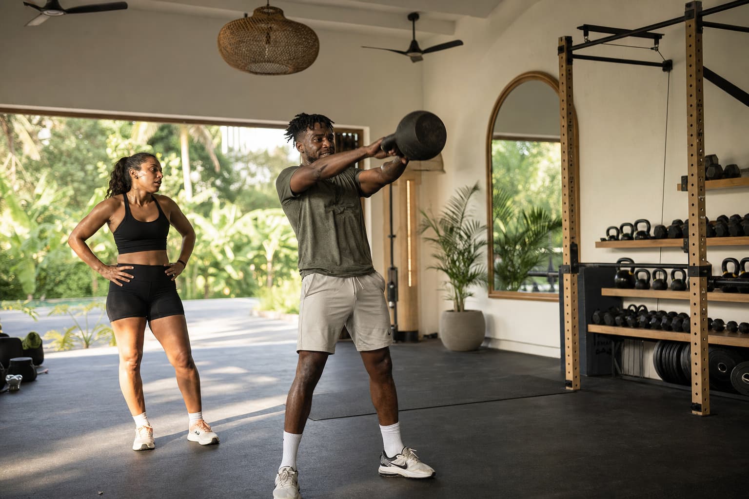 Strength training in the Smash fitness studio