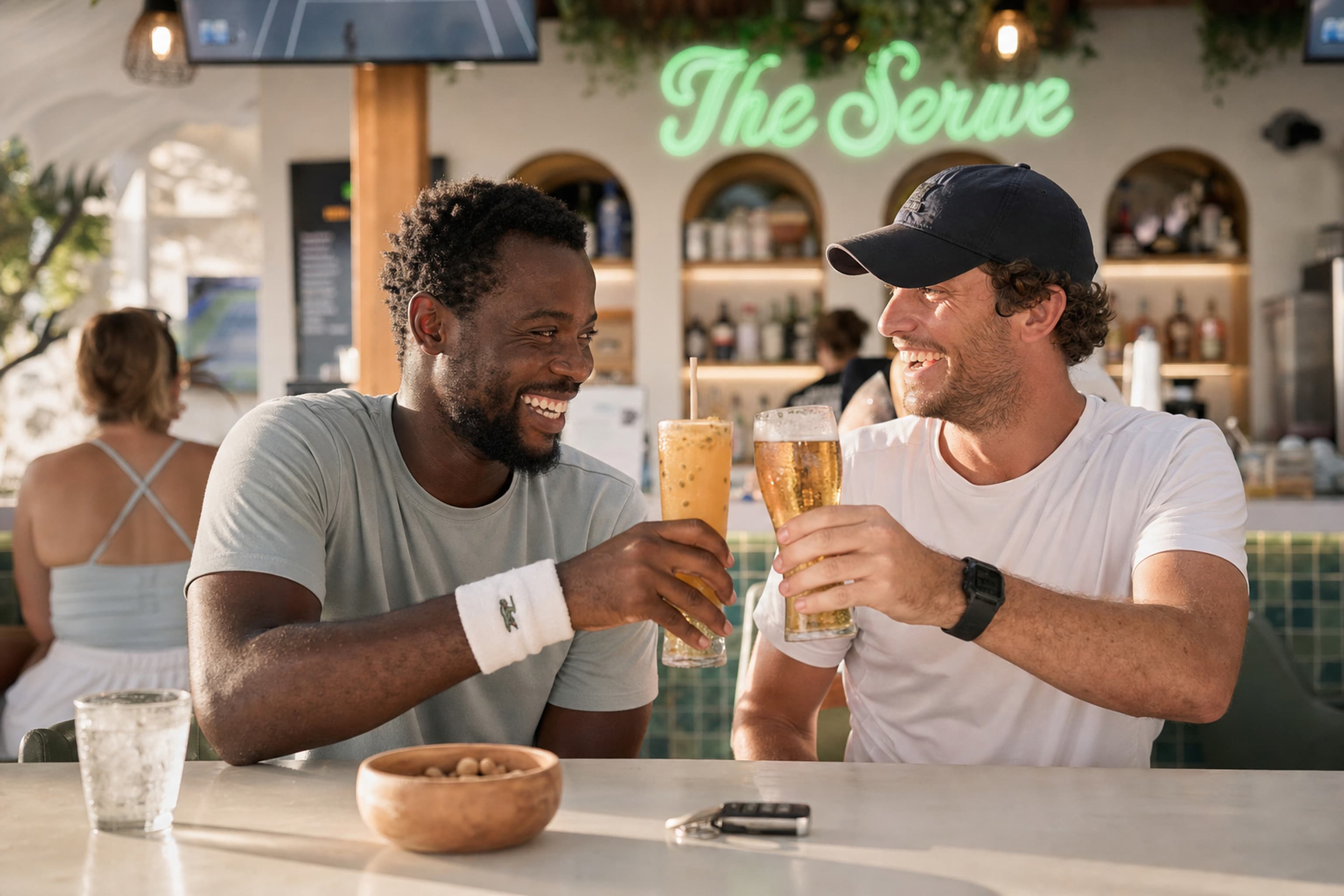 Drinks at The Serve